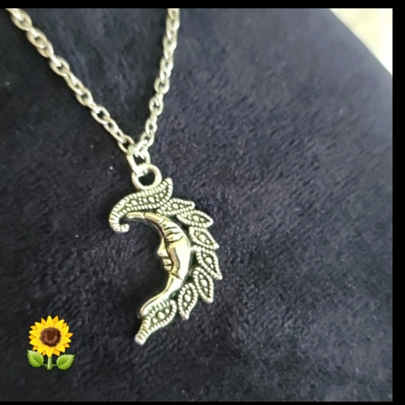 Boho Gypsy Sisters Jewelry - Crescent Moon Necklace